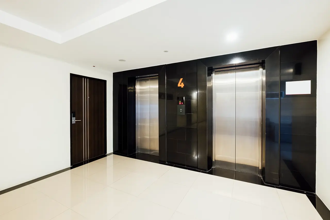 Mixed-use passenger elevators