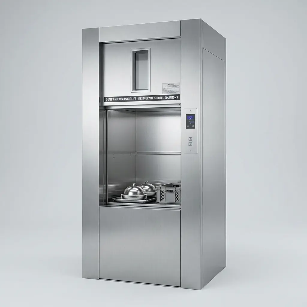 Hospitality and service goods elevator